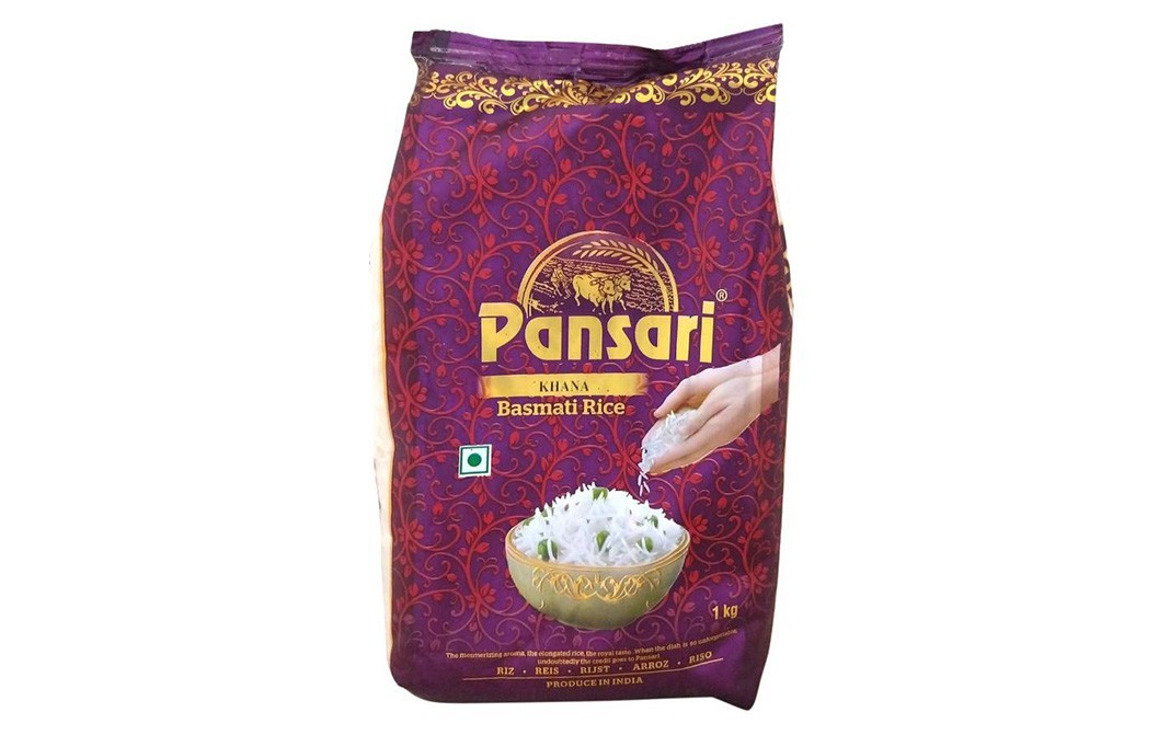 Pansari Khana Basamati Rice    Pack  1 kilogram